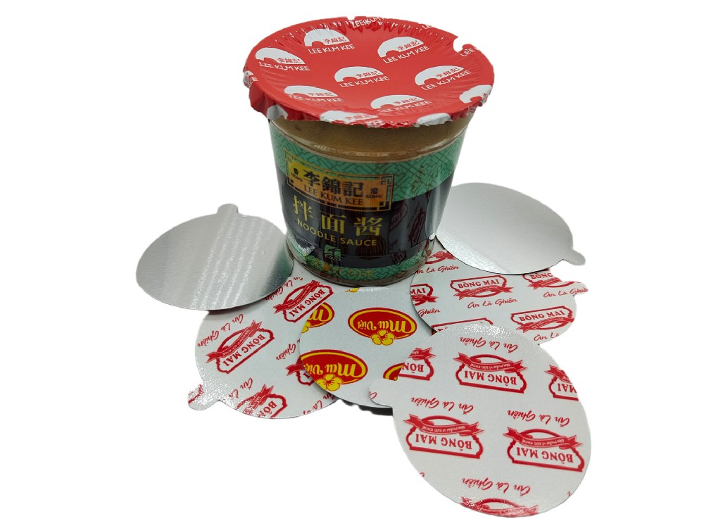 鋁箔封口墊片廠家，拌面醬易撕蓋封口墊片